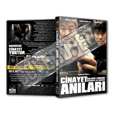 Cinayet Anıları - Memories of Murder Cover Tasarımı (Dvd Cover)